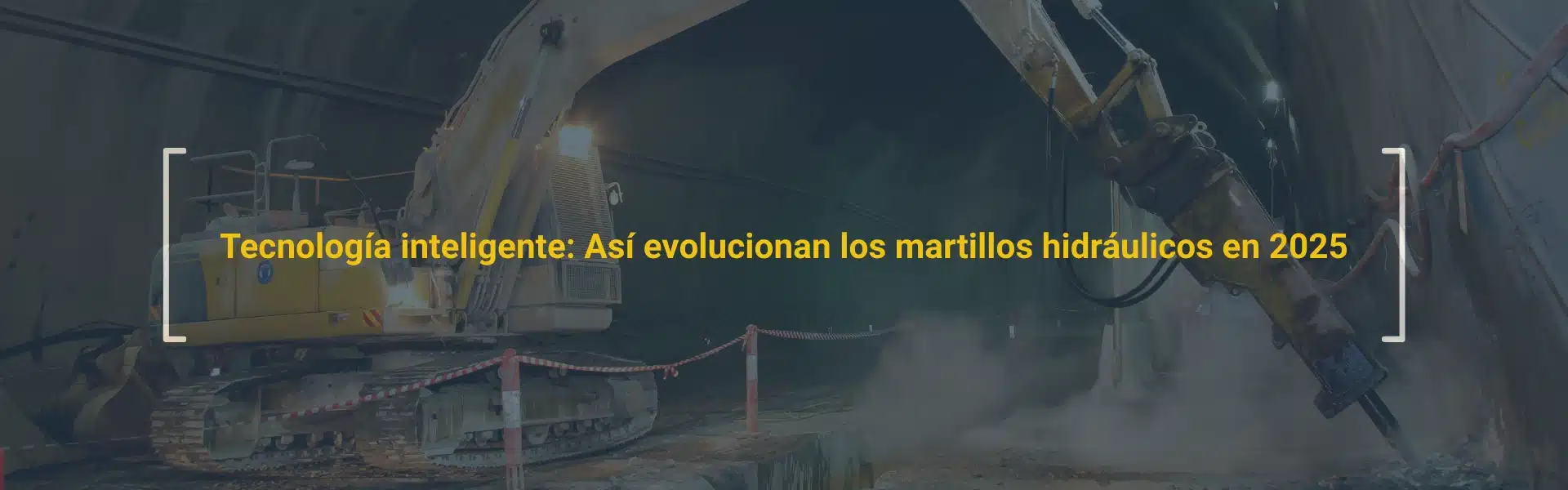 foto que dice Tecnología inteligente: así evolucionan los martillos hidráulicos en 2025